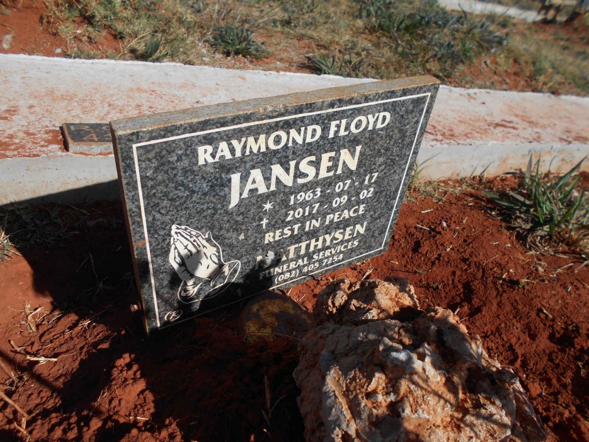 JANSEN Raymond Floyd 1963-2017