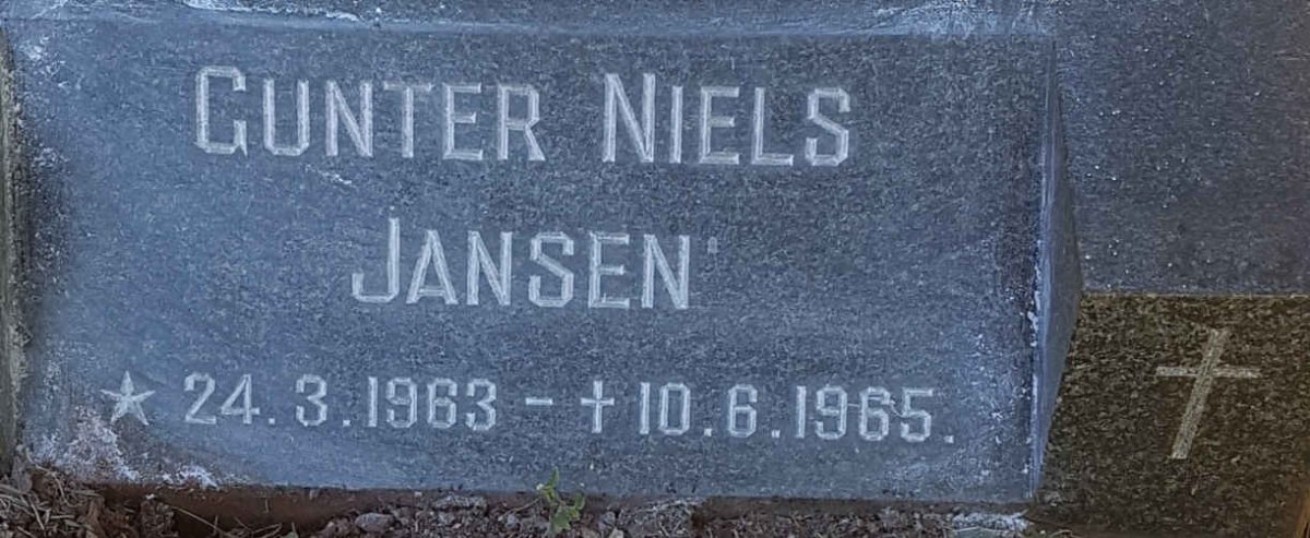 JANSEN Gunter Niels 1963-1965