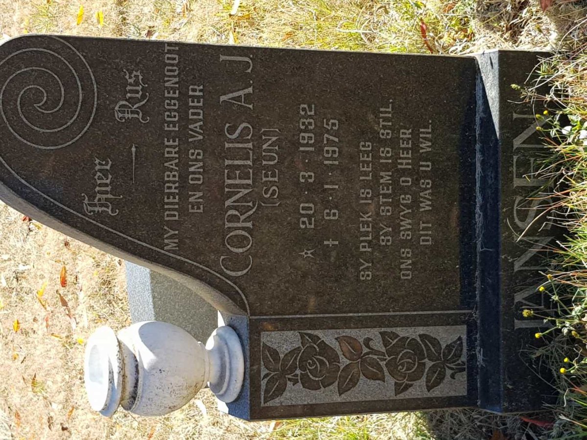 JANSEN Cornelis A.J. 1932-1975