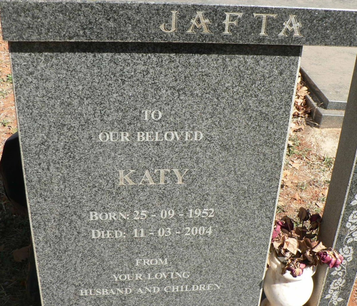 JAFTA Katy 1952-2004