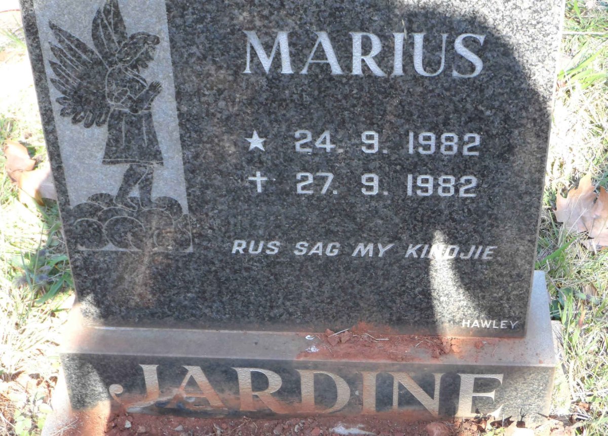 JARDINE Marius 1982-1982