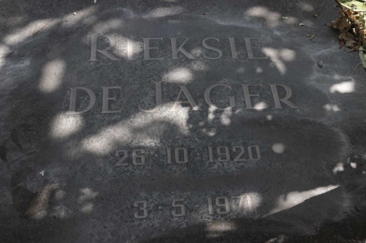 JAGER Rieksie, de 1920-1971