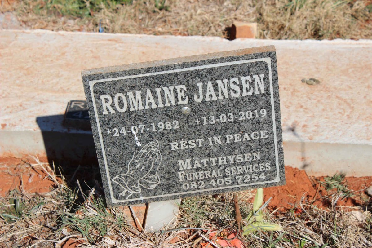 JANSEN Romaine 1982-2019