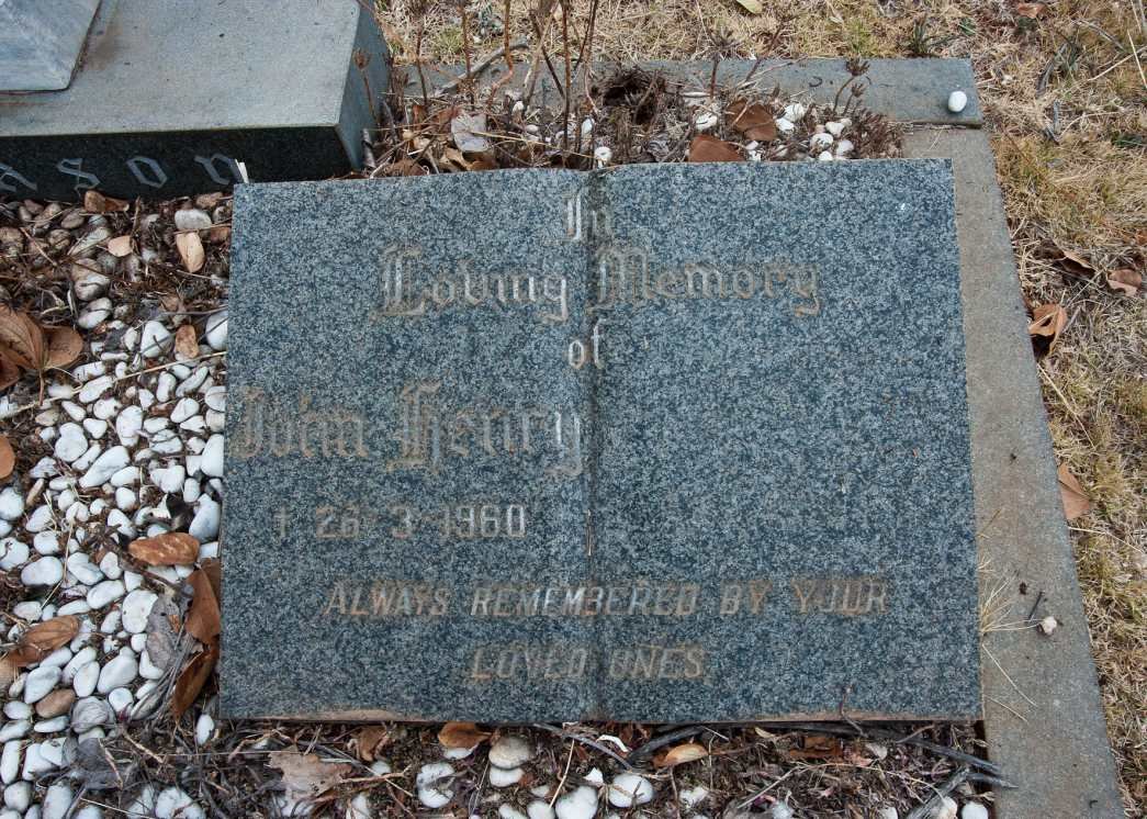 JACKSON John Henry -1960 &amp; Mary Martha -1981