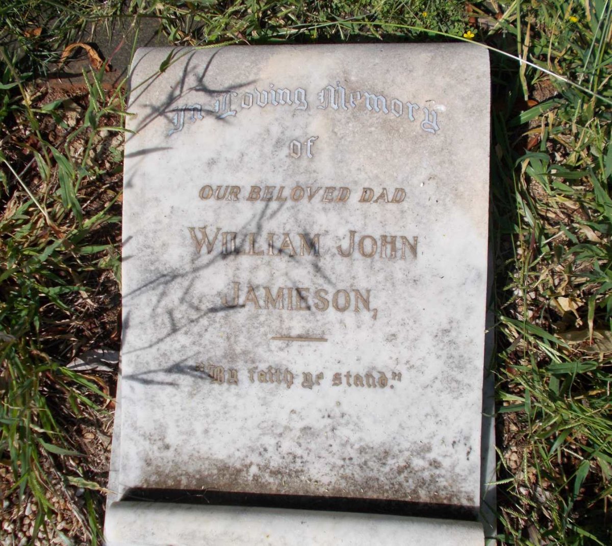 JAMIESON William John