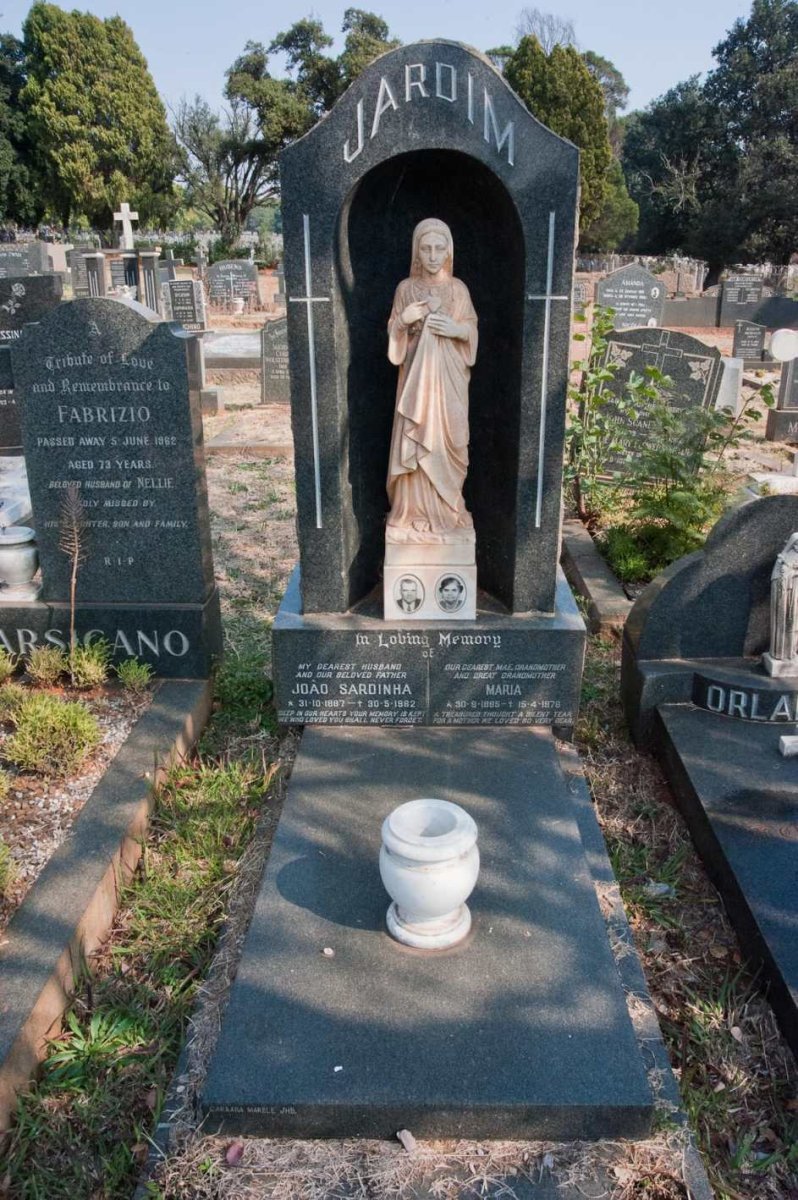 JARDIM Joao Sardinha 1887-1962 &amp; Maria 1895-1976