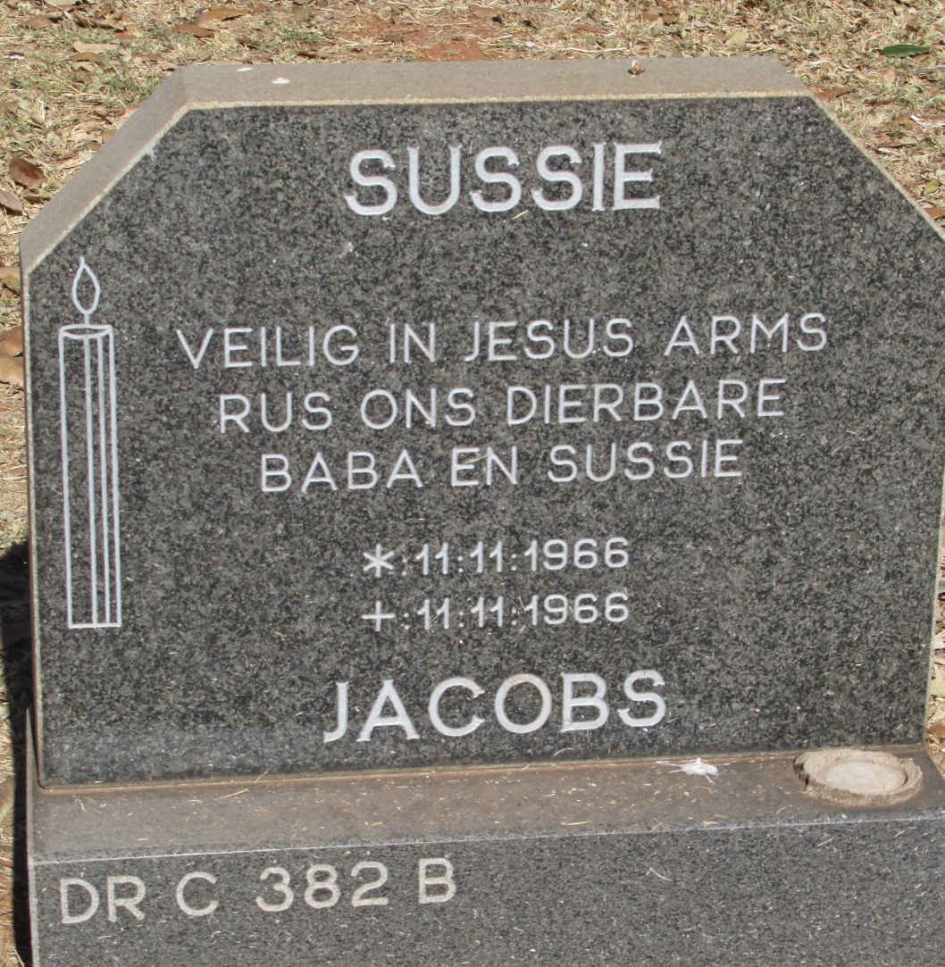 JACOBS Sussie 1966-1966