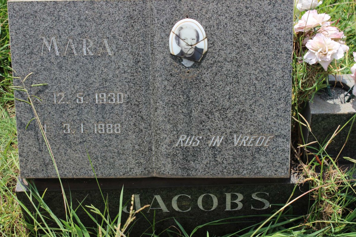 JACOBS Mara 1930-1988