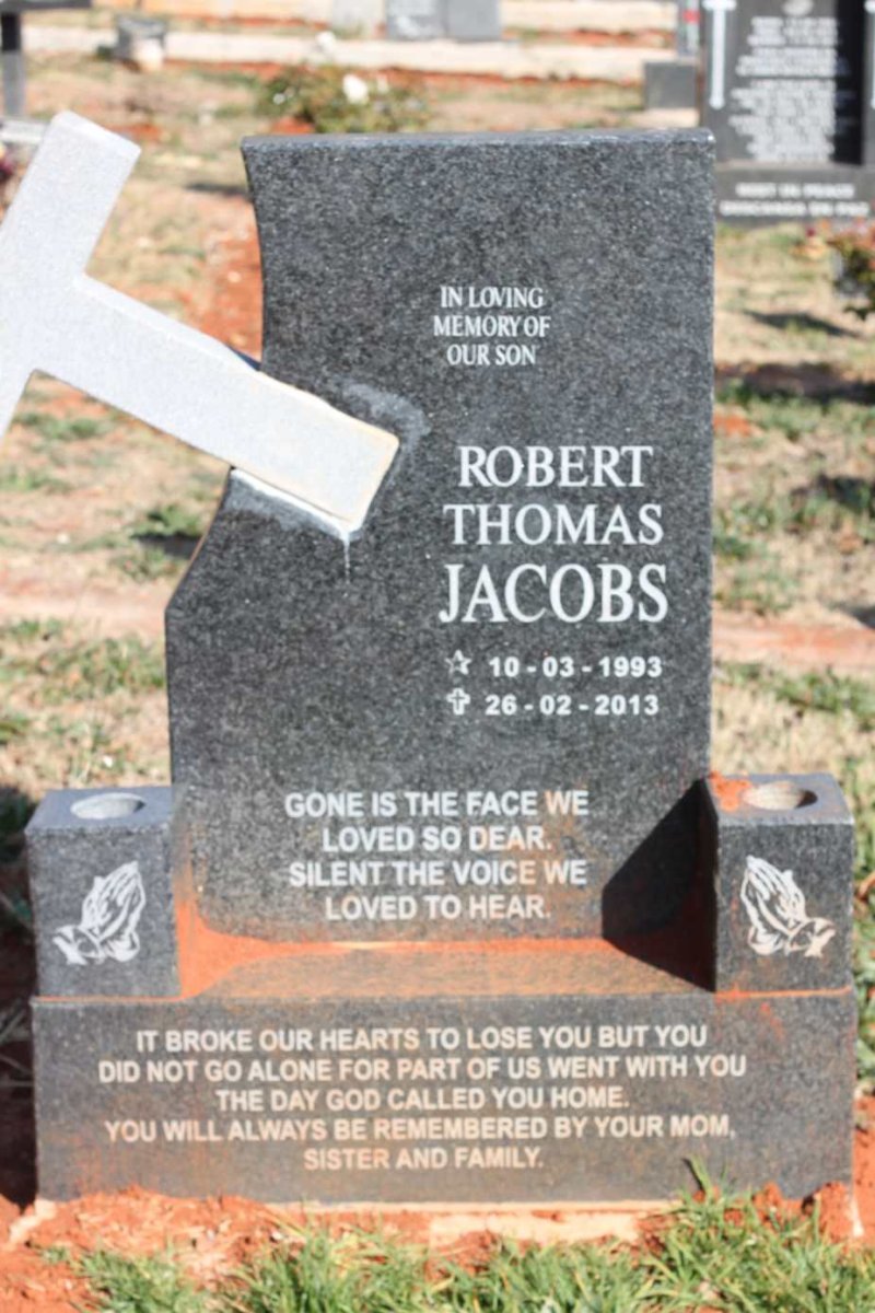 JACOBS Robert Thomas 1993-2013