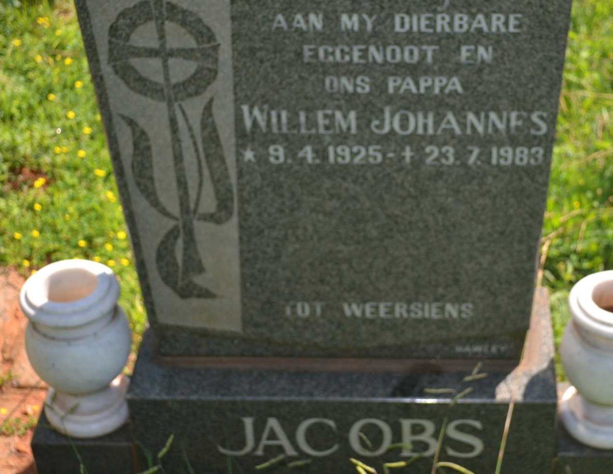JACOBS Willem Johannes 1925-1983