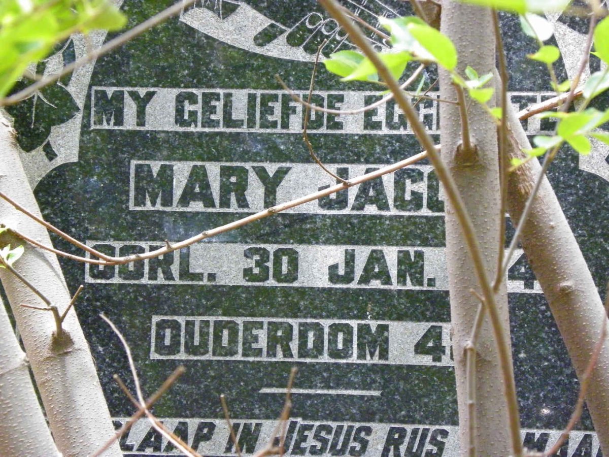 JACOBS Mary -1943
