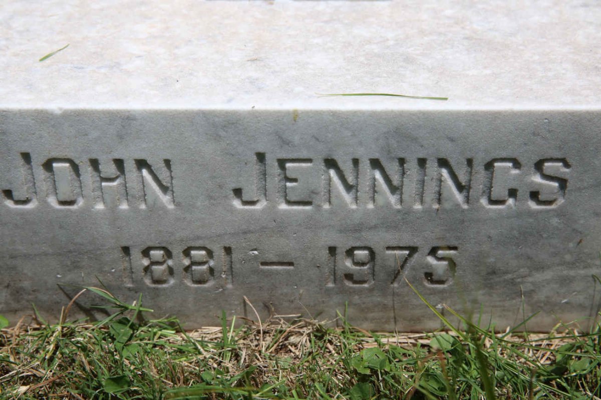 JENNINGS John 1881-1975