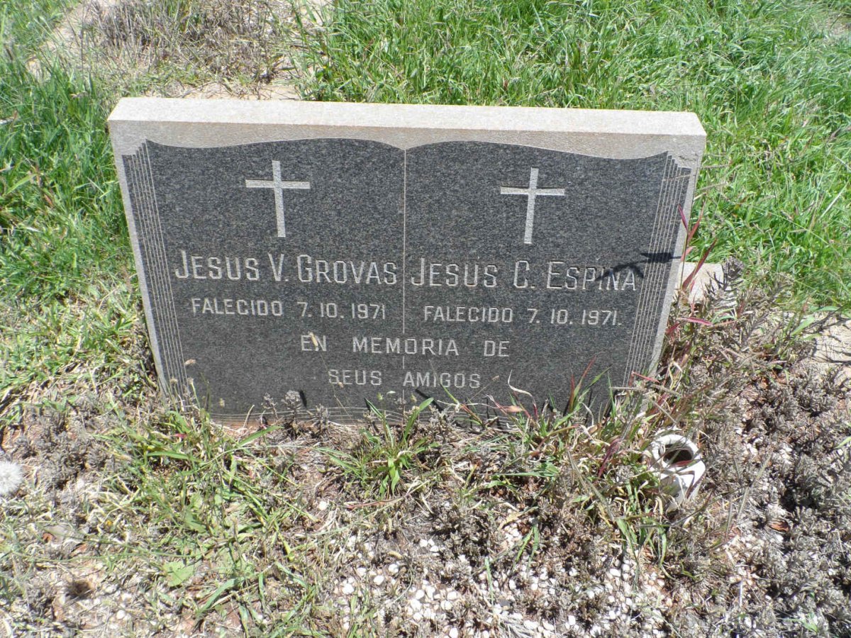 JESUS V. Grovas 1971-1971 :: JESUS C. Espina 1971-1971