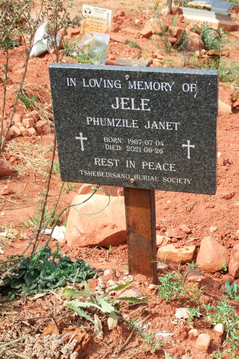JELE Phumzile Janet 1967-2021