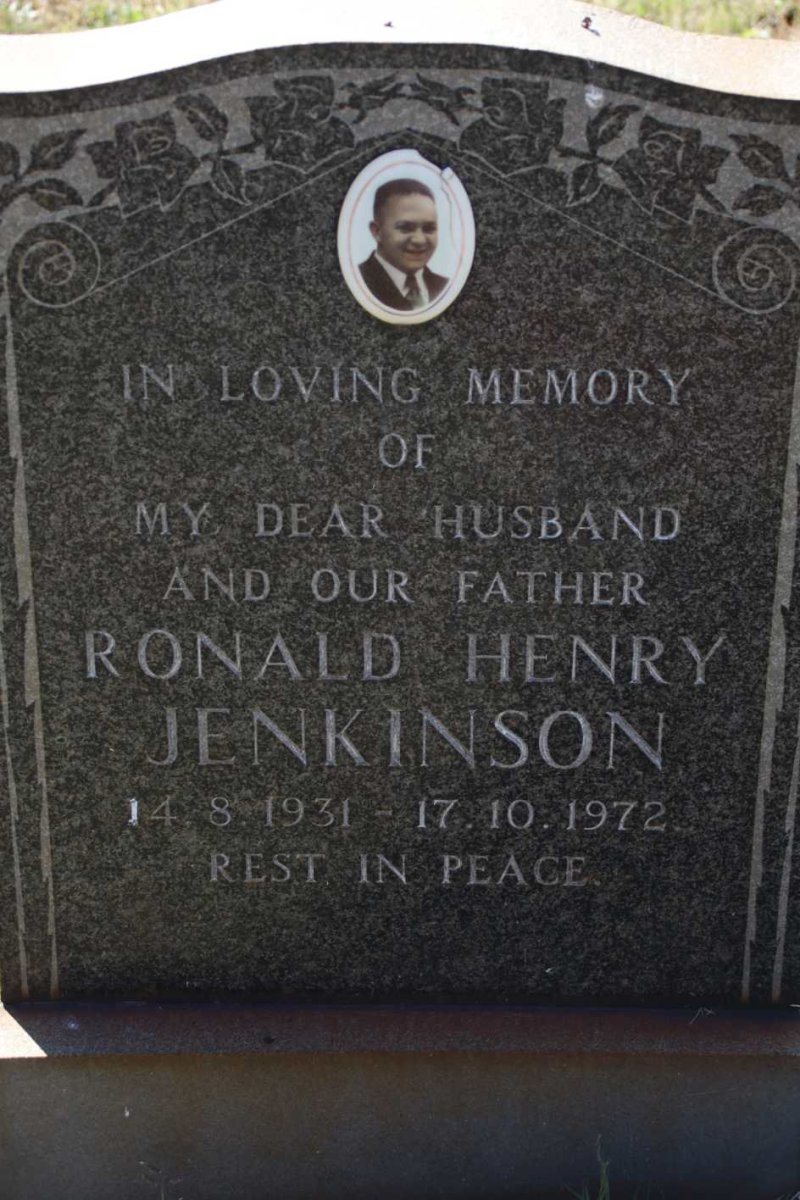 JENKINSON Ronald Henry 1931-1972