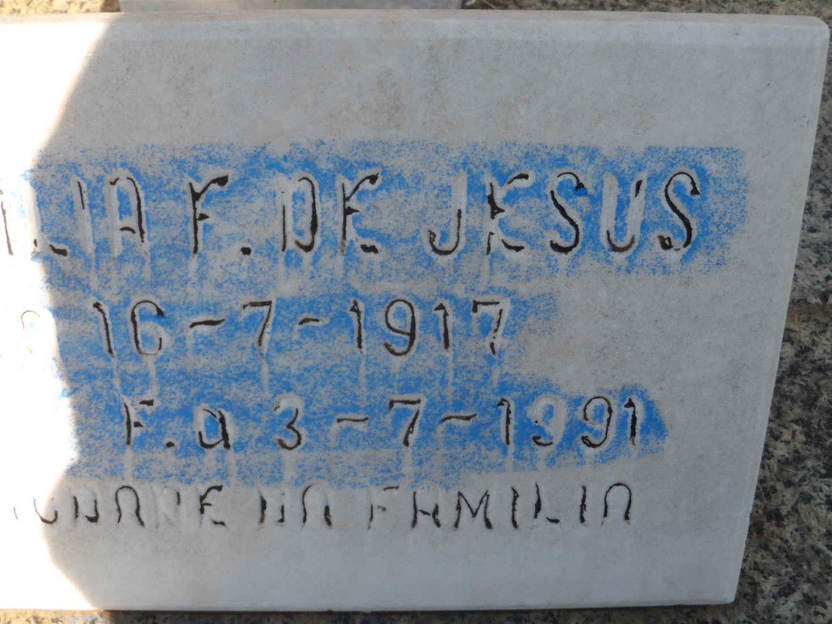 JESUS Maria F., de 1917-1991