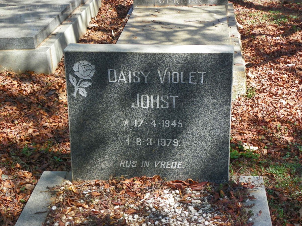 JOHST Daisy Violet 1945-1979