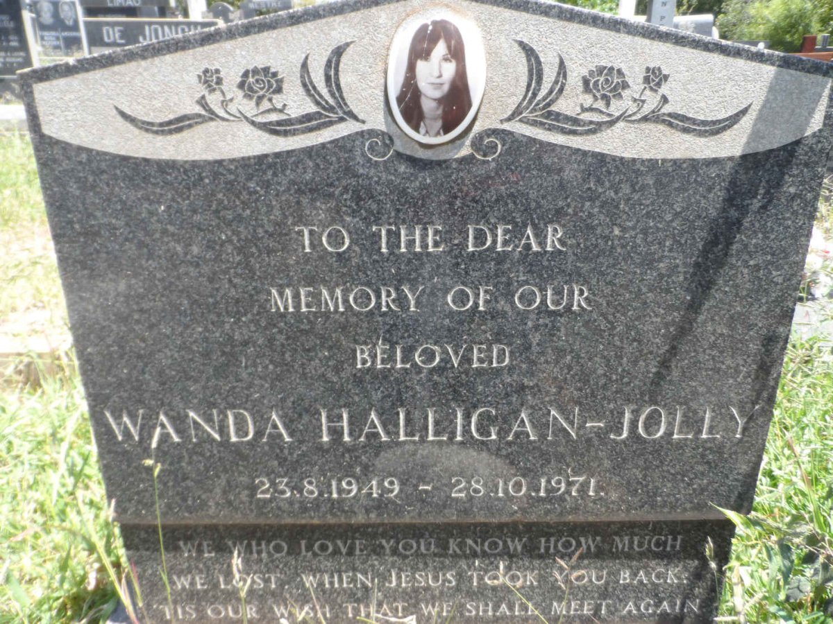 JOLLY Wanda, HALLIGAN 1949-1971