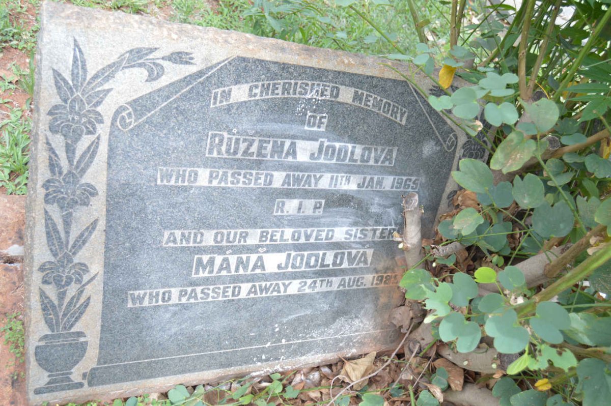 JODLOVA Ruzena -1965 :: JODLOVA Mana -198?