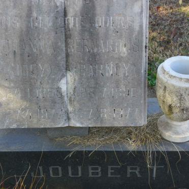 JOUBERT Bernardus 1890-1977 &amp; Johanna 1893-1977