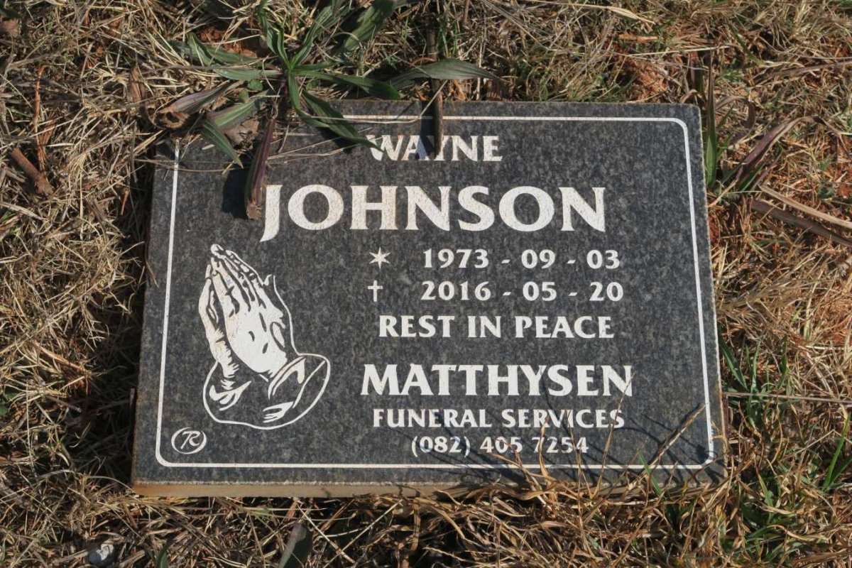 JOHNSON Wayne 1973-2016