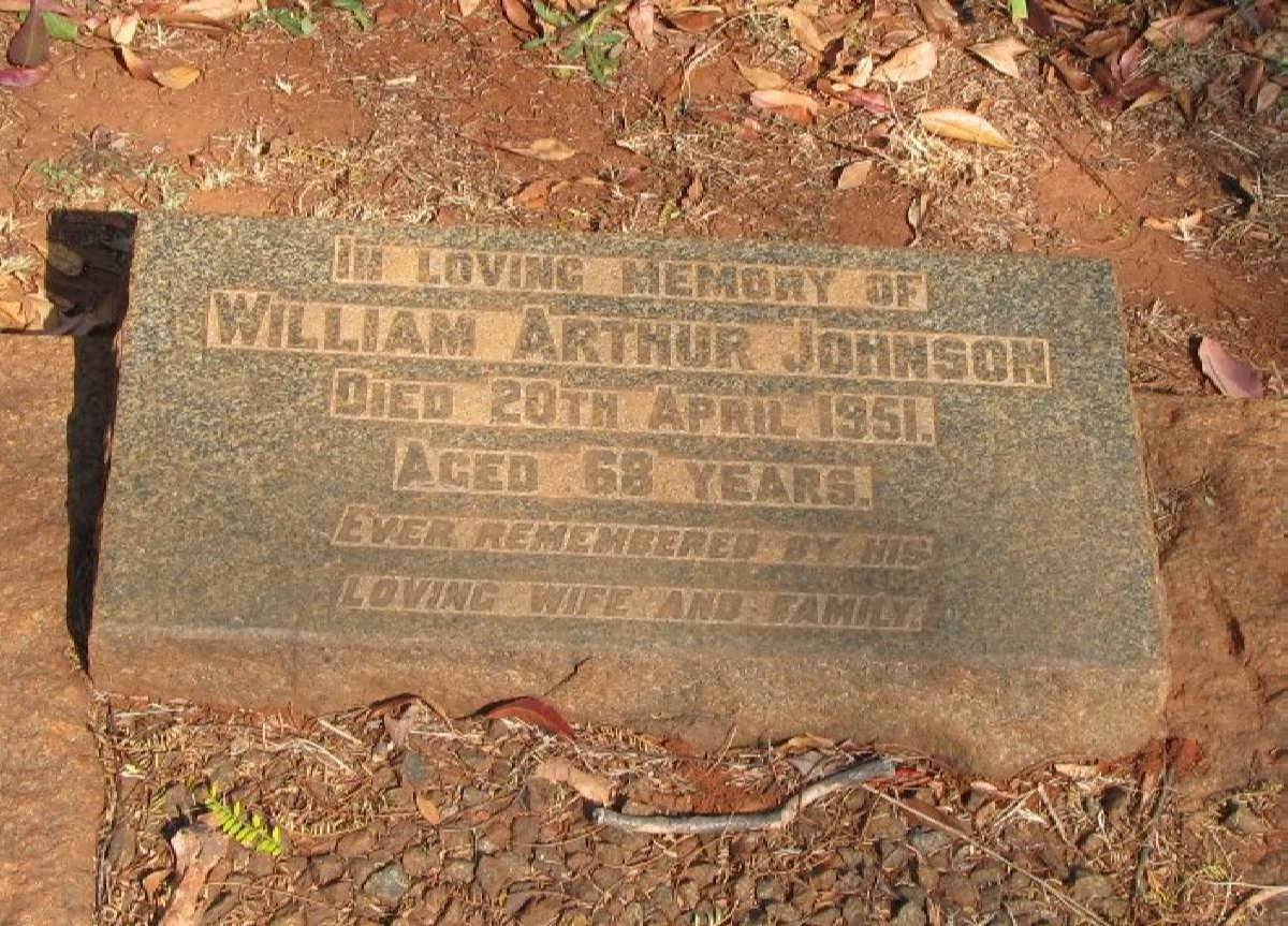 JOHNSON William Arthur -1951