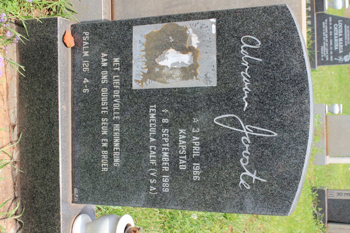 JOOSTE Adriaan 1966-1989