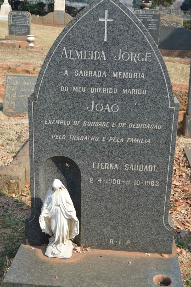 JORGE Joao, ALMEIDA 1900-1963