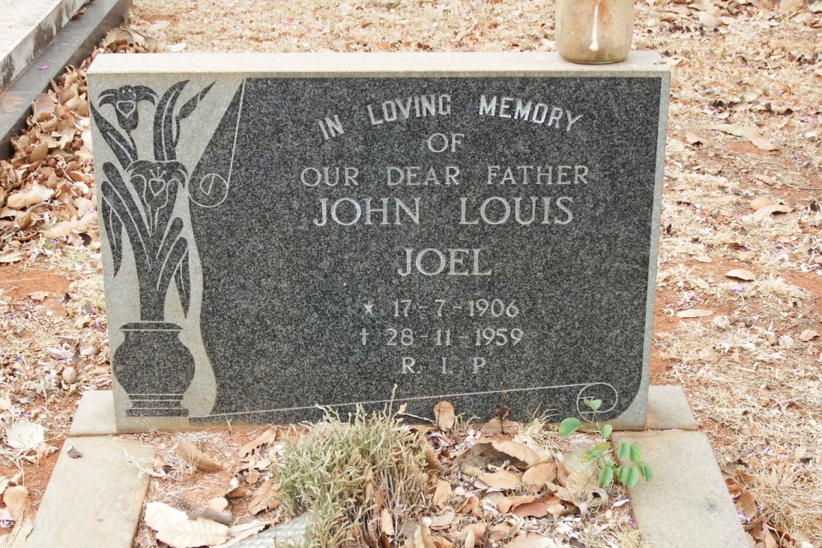 JOEL John Louis 1906-1959