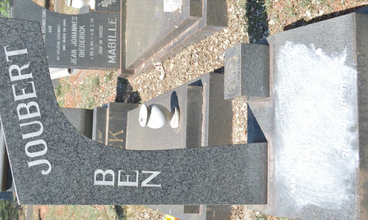 JOUBERT Barend B.S. 1926-1975