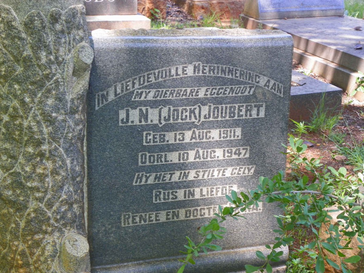 JOUBERT J.N. 1911-1947