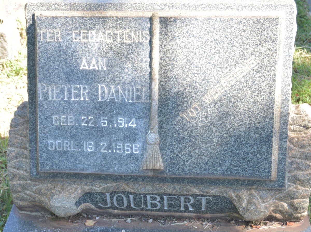 JOUBERT Pieter Daniel 1914-1966