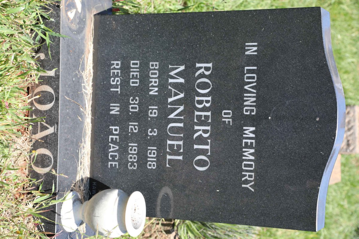 JOAO Roberto Manuel 1918-1983
