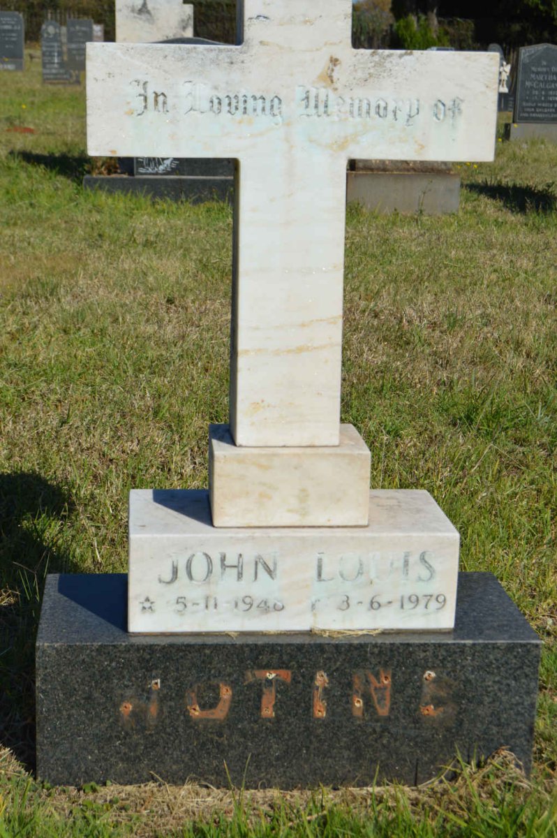JOTIN? John Louis 1948-1979