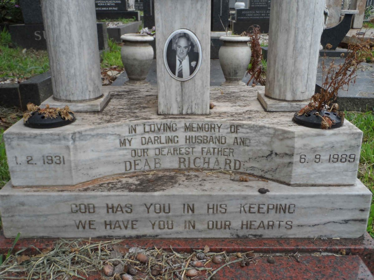 JOSEPH Deab Richard 1931-1989