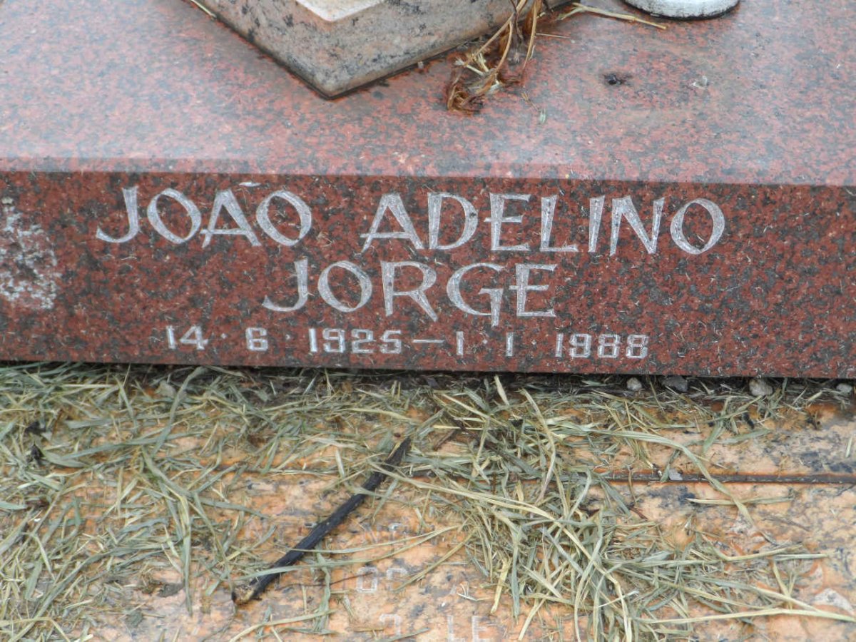 JORGE João Adelino 1925-1988