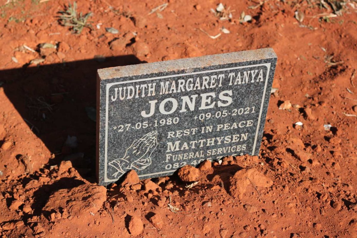 JONES Judith Margaret Tanya 1980-2021