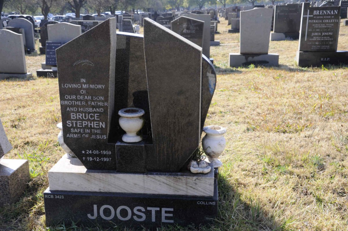 JOOSTE Bruce Stephen 1959-1997