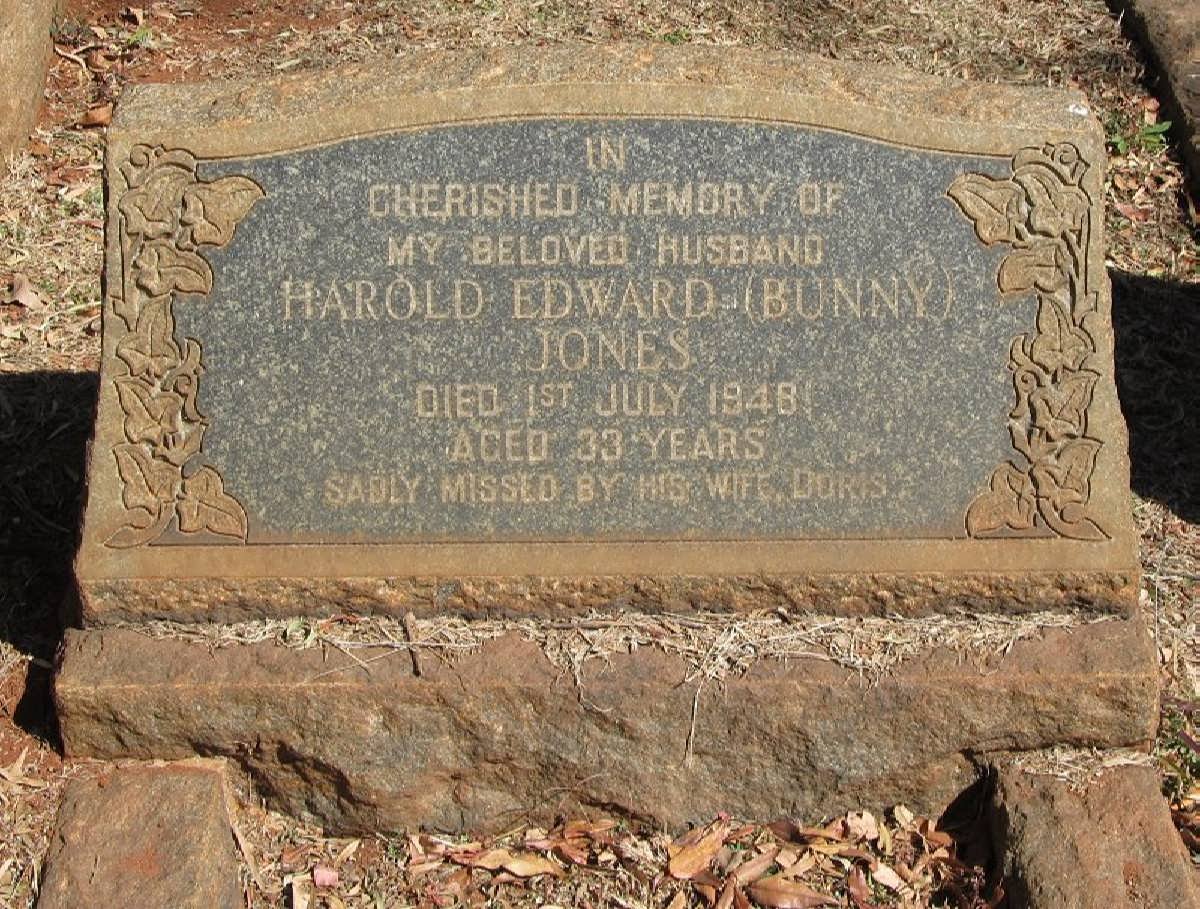 JONES Harold Edward -1948
