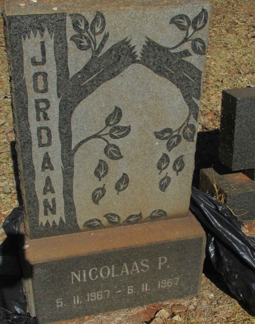 JORDAAN Nicolaas P. 1967-1967