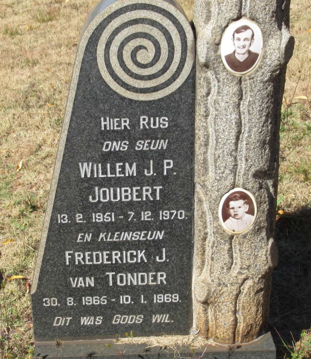 JOUBERT Willem J.P. 1951-1970 :: VAN TONDER Frederick J. 1965-1969
