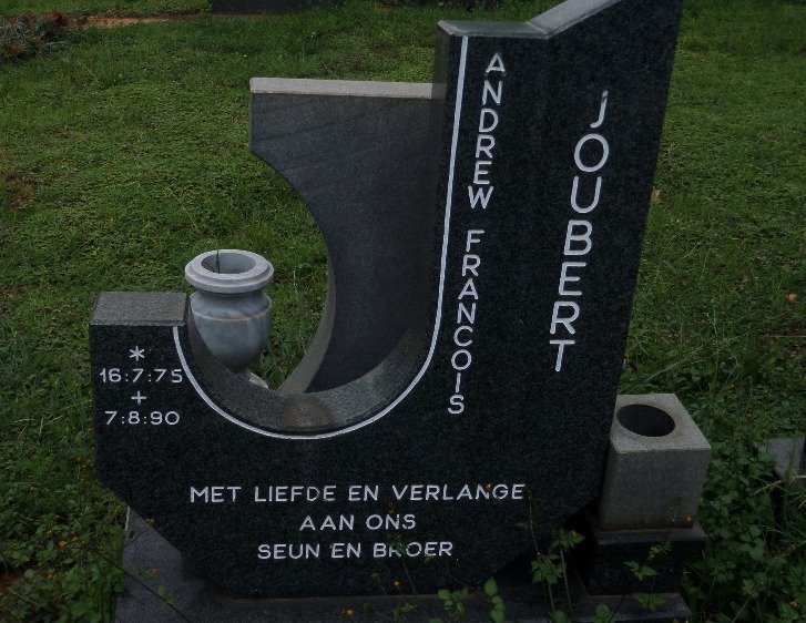 JOUBERT Andrew Francois 1975-1990