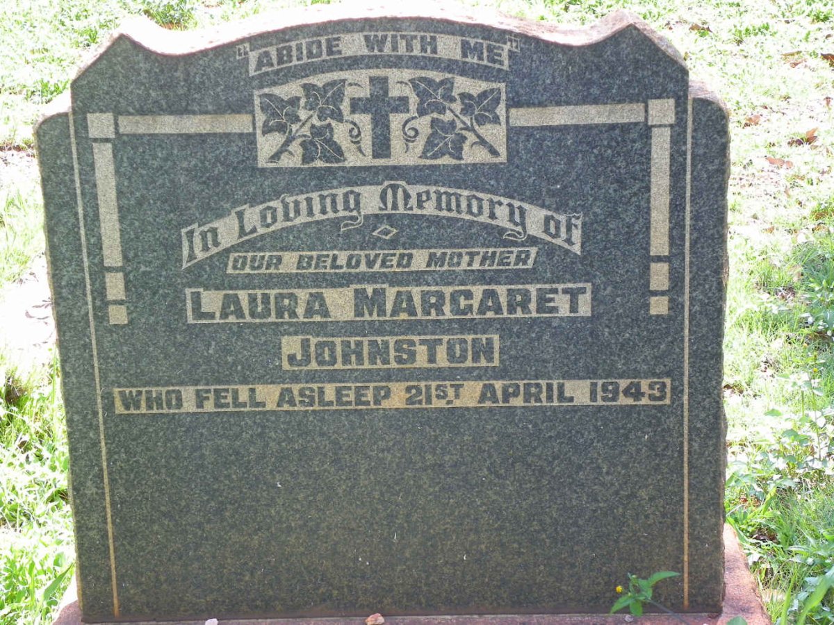 JOHNSTON Laura Margaret -1943