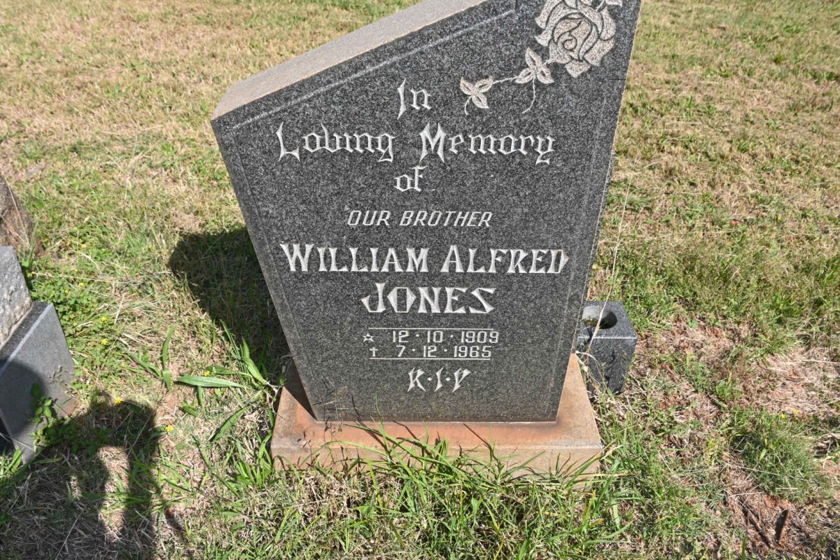 JONES William Alfred 1909-1965