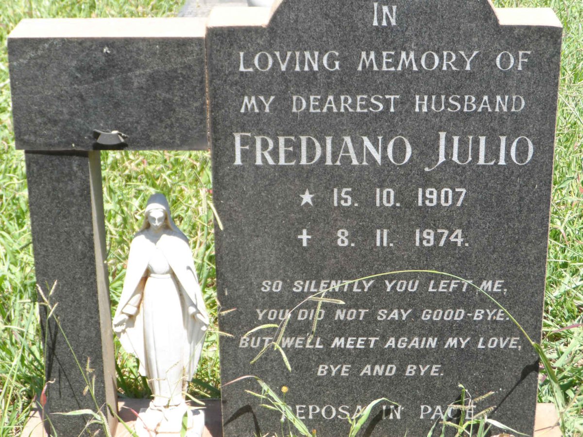 JULIO Frediano 1907-1974