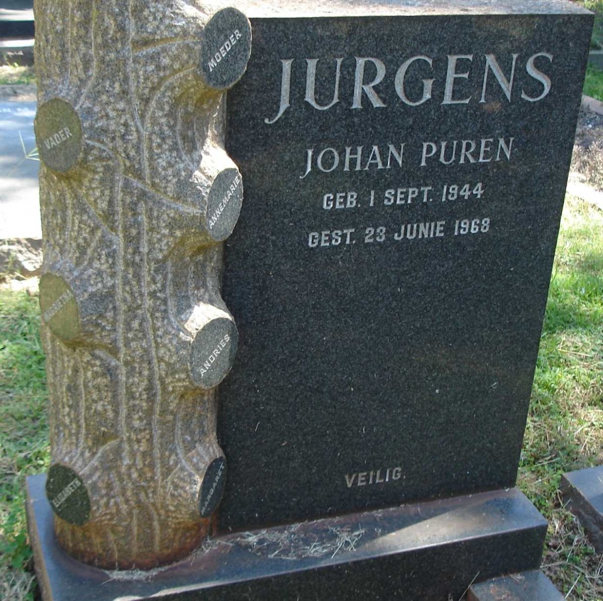 JURGENS Johan Puren 1944-1968