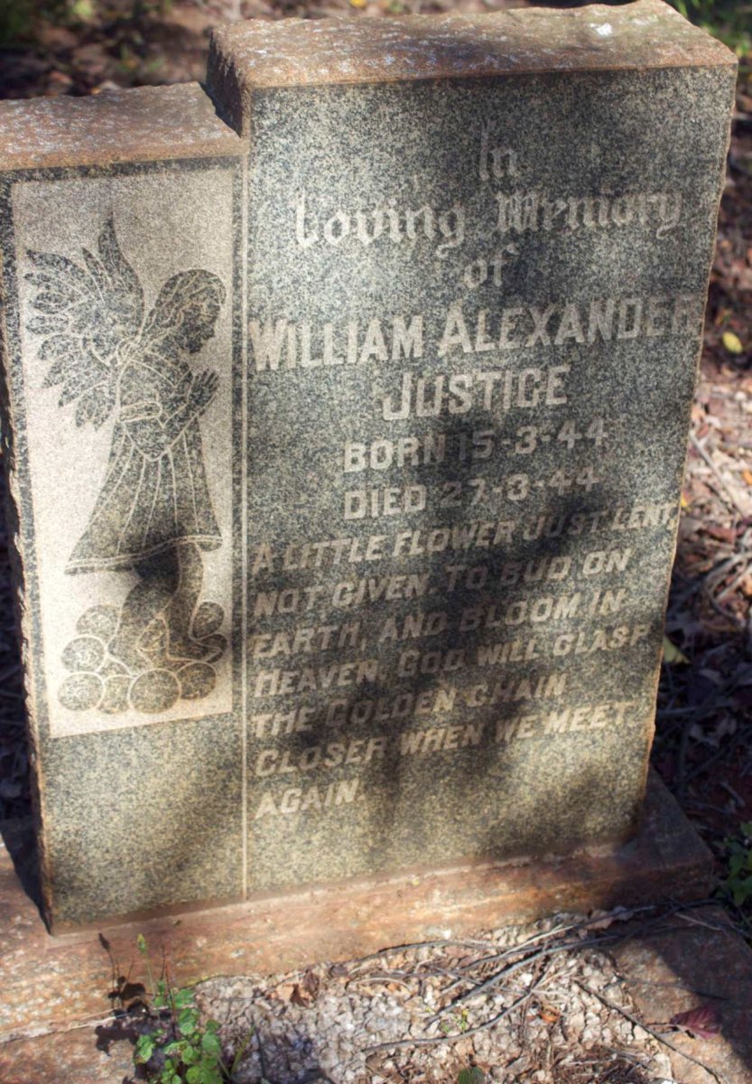 JUSTICE William Alexander 1944-1944