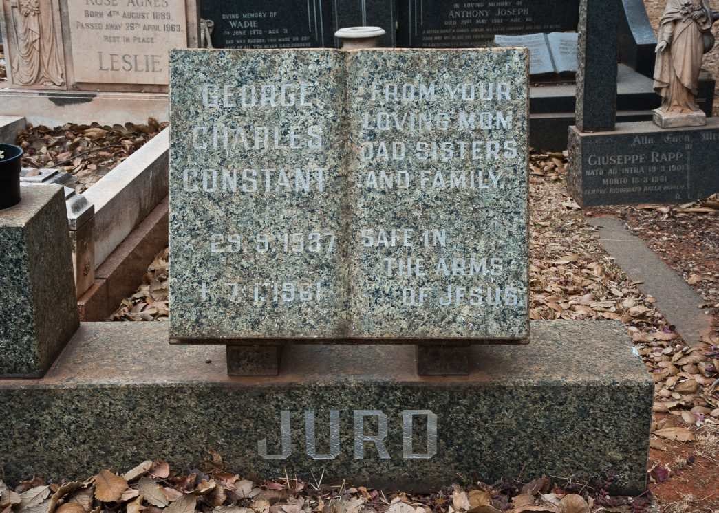 JURD George Charles Constant 1937-1961