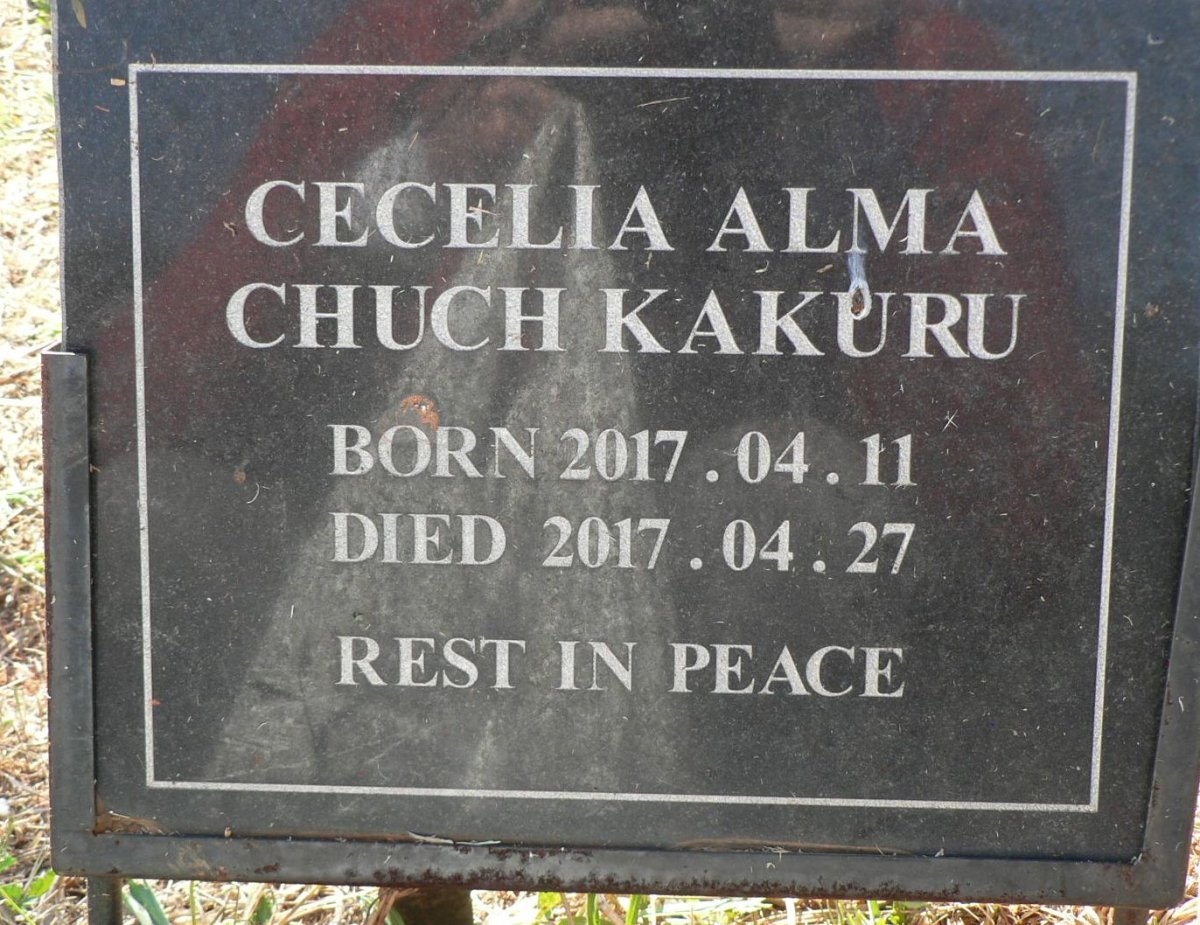KAKURU Cecelia Alma Chuch 2017-2017