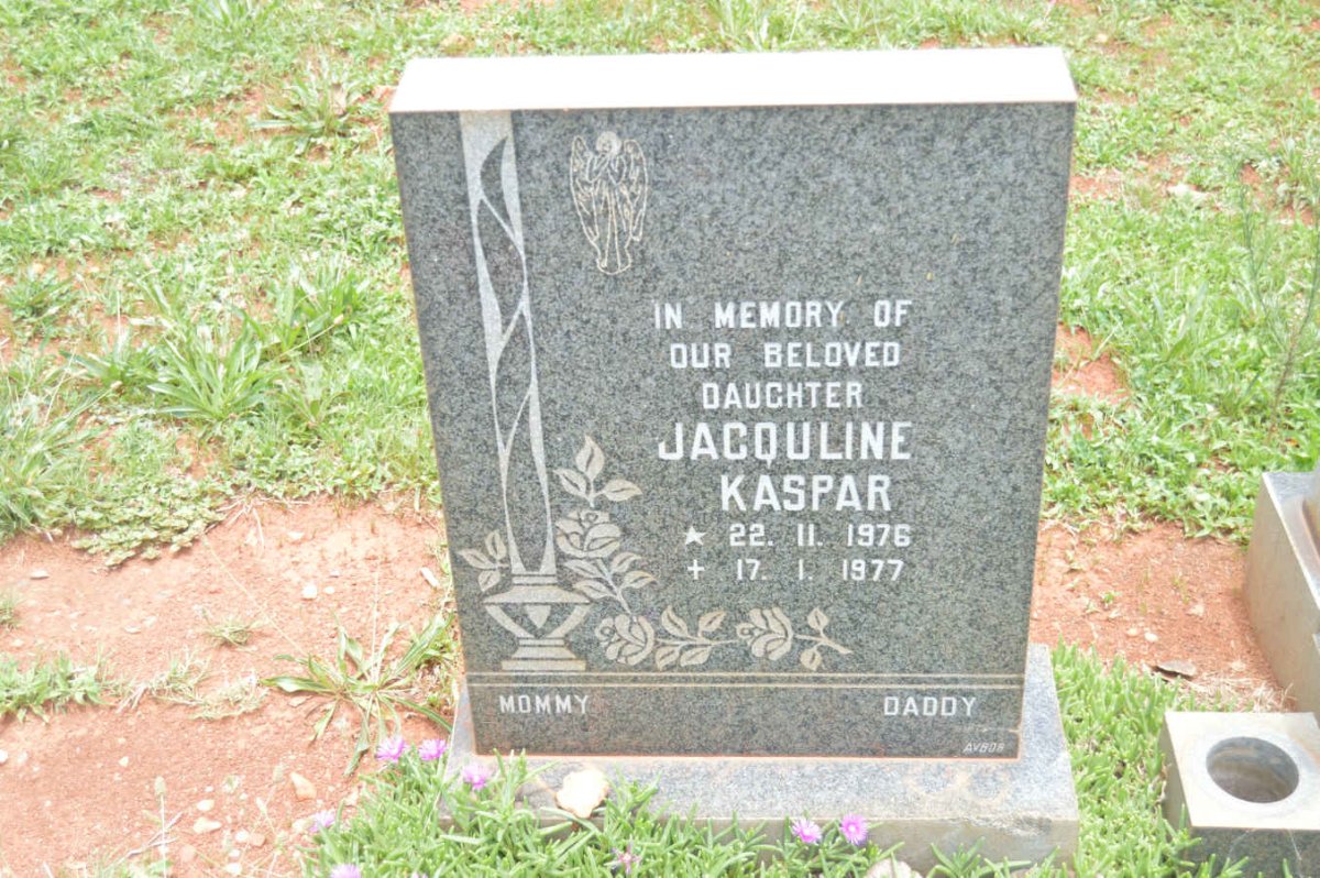 KASPAR Jacquline 1976-1977